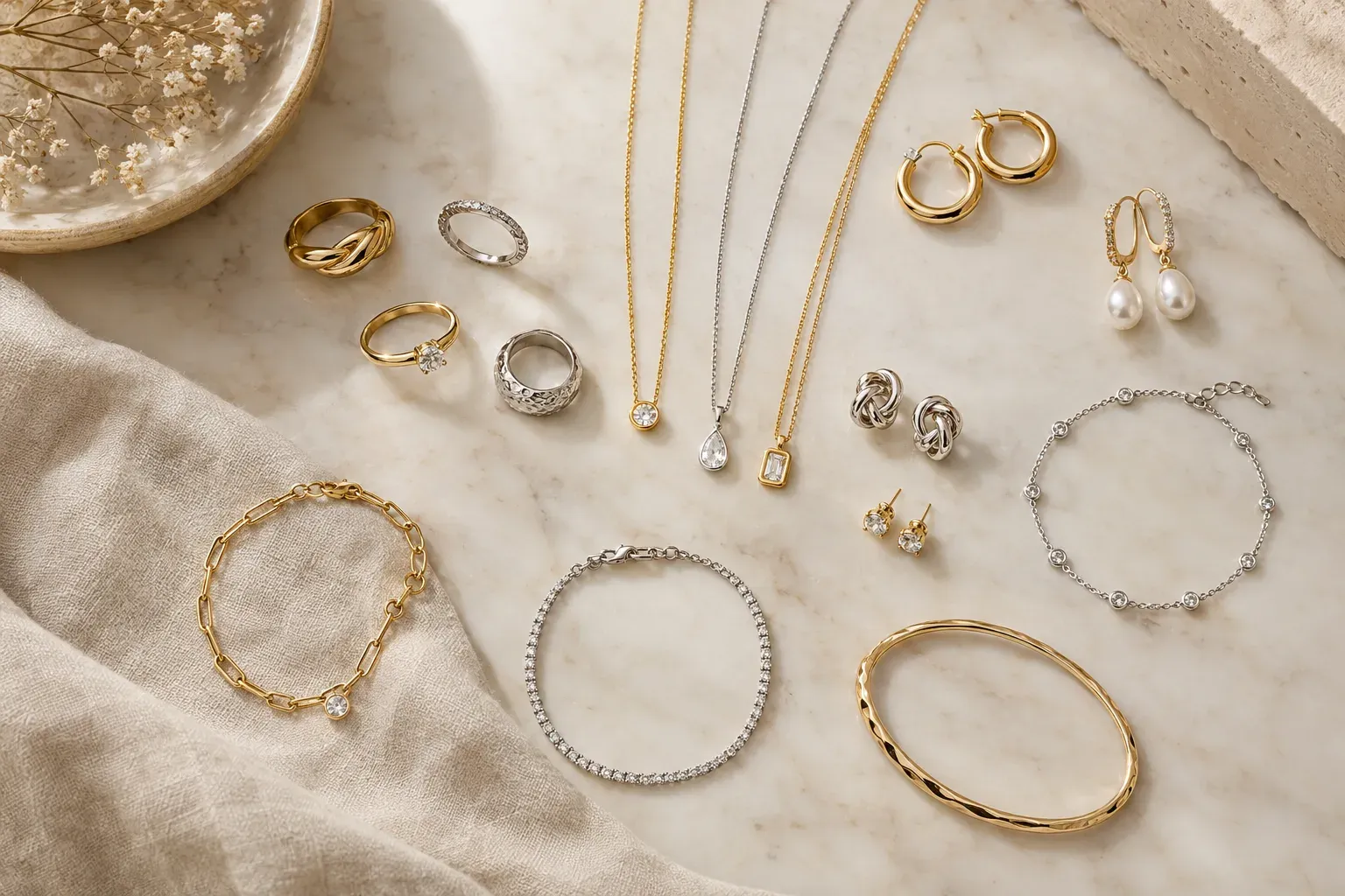 Gold- & Silberschmuck: passende Inspiration für Alltag und Freizeit